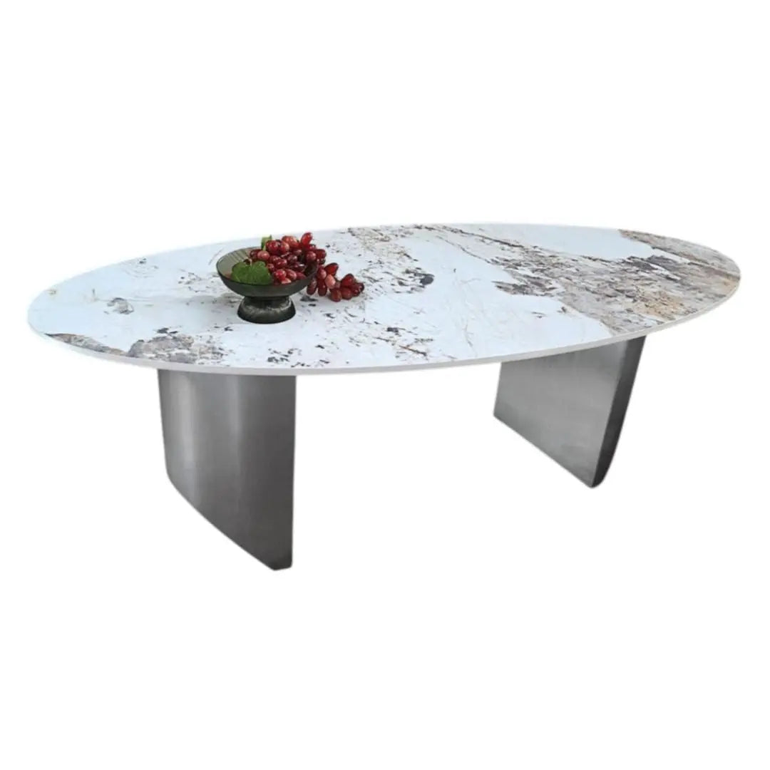 Elegant Sintered Stone Coffee Table Grandeur Furnishings