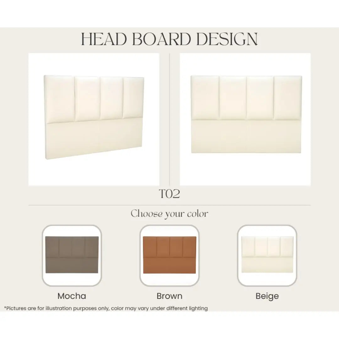 Modern Divan Bed with 8-Inch Foam Mattress | PU Leather Upholstered Bed Frame and Mattress Set Grandeur Furnishings