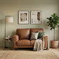 Arivo Luxury Half Leather Sofa | Modern Living Room Couch (1 / 2 / 3 Seater)