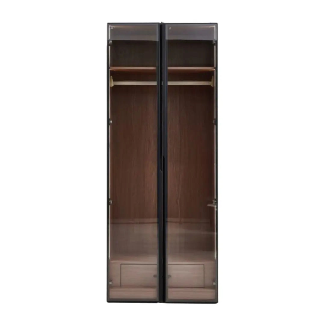 Premium Wardrobe Collection with LED Lights Grandeur Furnishings