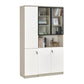 Modern Modular Book Cabinet & Office Storage Bookcase | Lockable Doors & Adjustable Shelves Grandeur Furnishings
