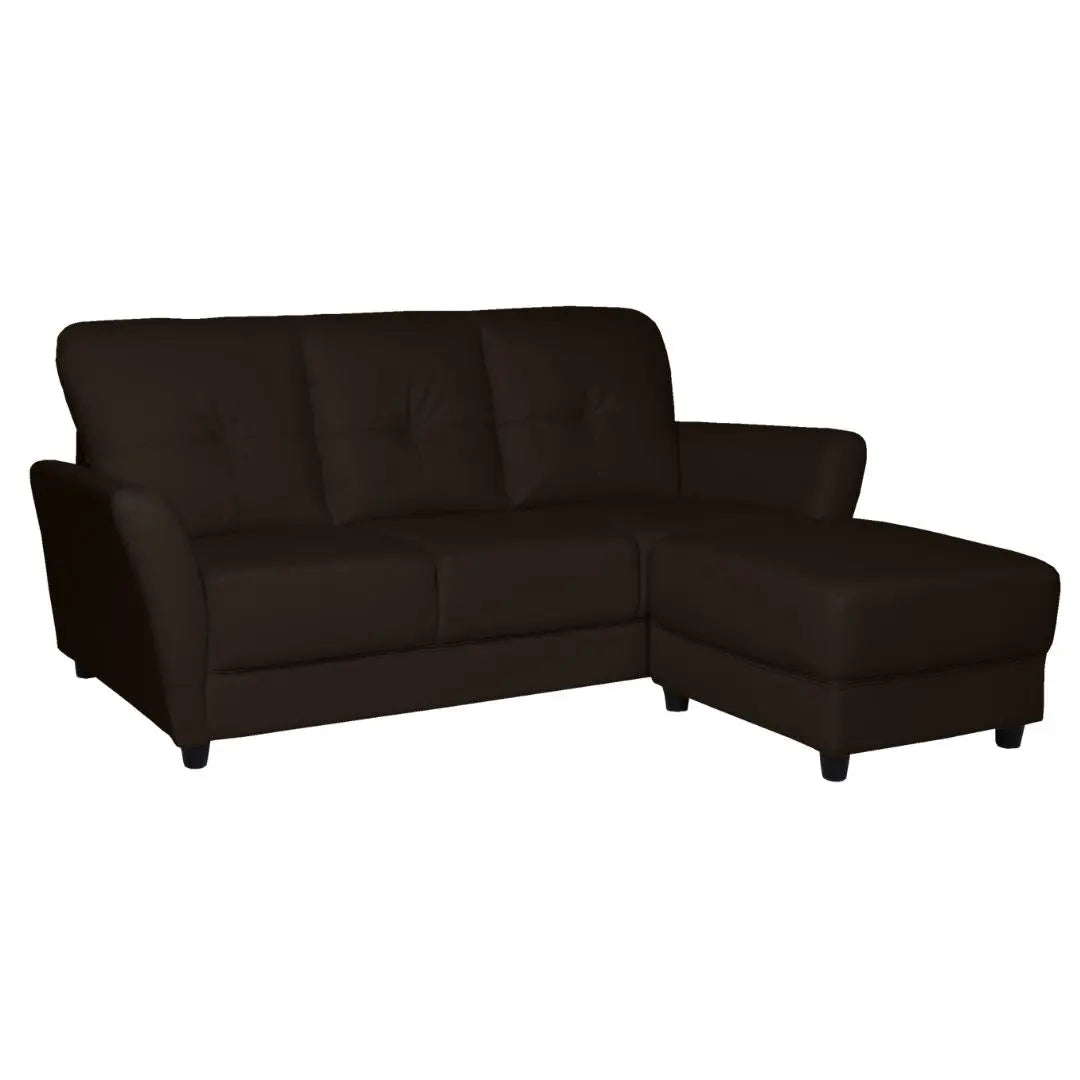 Elegant 3 Seater Sofa with Ottoman Foot Stool Grandeur Furnishings