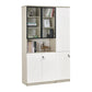 Modern Modular Book Cabinet & Office Storage Bookcase | Lockable Doors & Adjustable Shelves Grandeur Furnishings