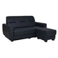 Elegant 3 Seater Sofa with Ottoman Foot Stool Grandeur Furnishings