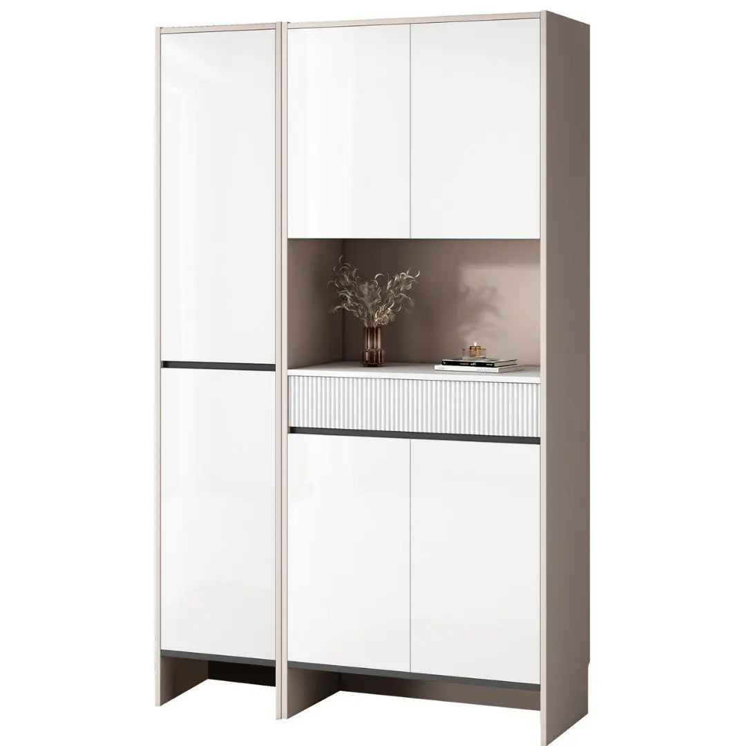 Sleek and Spacious Shoe Storage Cabinet - Perfect for Any Interior Design Grandeur Furnishings