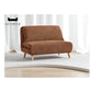 Cosy Brown Fabric Sofa Bed Grandeur Furnishings