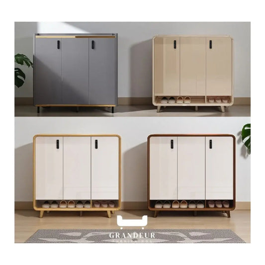 Digital Smart Lock Shoe Cabinet | Available in Multiple Colors & Sizes Grandeur Furnishings