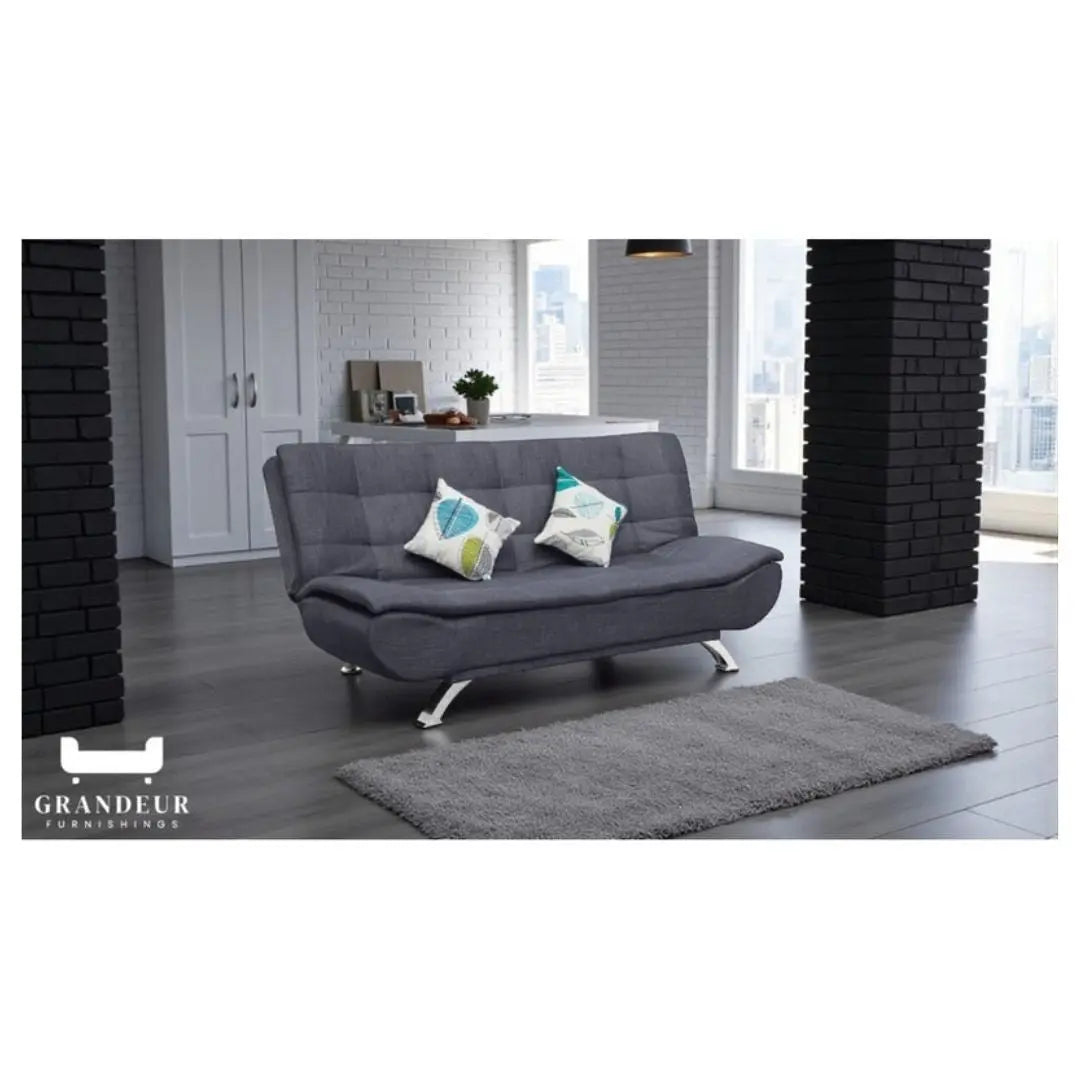 Multi-Functional Sofa Bed with Stylish Fabric Upholstery Grandeur Furnishings