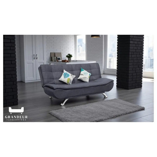 Multi-Functional Sofa Bed with Stylish Fabric Upholstery Grandeur Furnishings