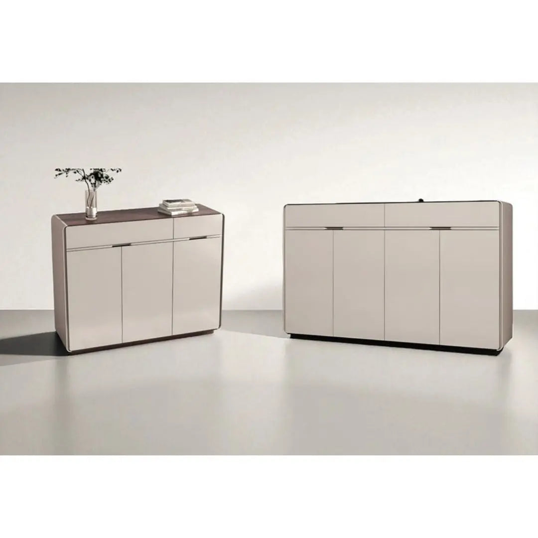 Shoe Cabinet with Wood Veneer Top Grandeur Furnishings