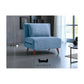 Compact Sofa Bed with Adjustable Backrest – Available in Blue Grandeur Furnishings