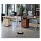 Modern Laptop Desk Study Table with Storage Drawer in Light Maple and Brown Finishes Grandeur Furnishings