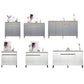 Modern Shoe Cabinet with Spacious Storage – Available in 5 Sizes & 2 Colours Grandeur Furnishings