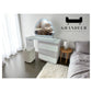 Vanity Table with LED Mirror and White Finish Dressing table Set Grandeur Furnishings