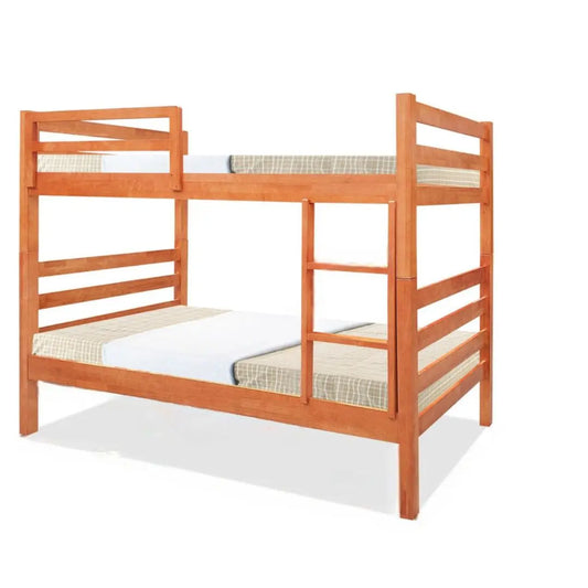 Space-Saving Solid Wood Bunk Bed Grandeur Furnishings