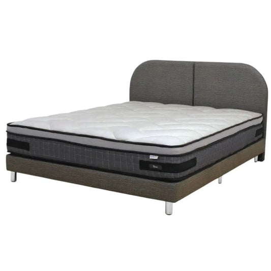 Dreamster Terra Mattress with Oscar Fabric Bedframe Set Grandeur Furnishings