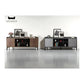 Sleek Modern TV Console (2 Options) – 1600mm, Stylish Storage with Walnut or Grey Finish Grandeur Furnishings