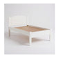 Modern Solid Wood Bed Frame with Arched Headboard Grandeur Furnishings