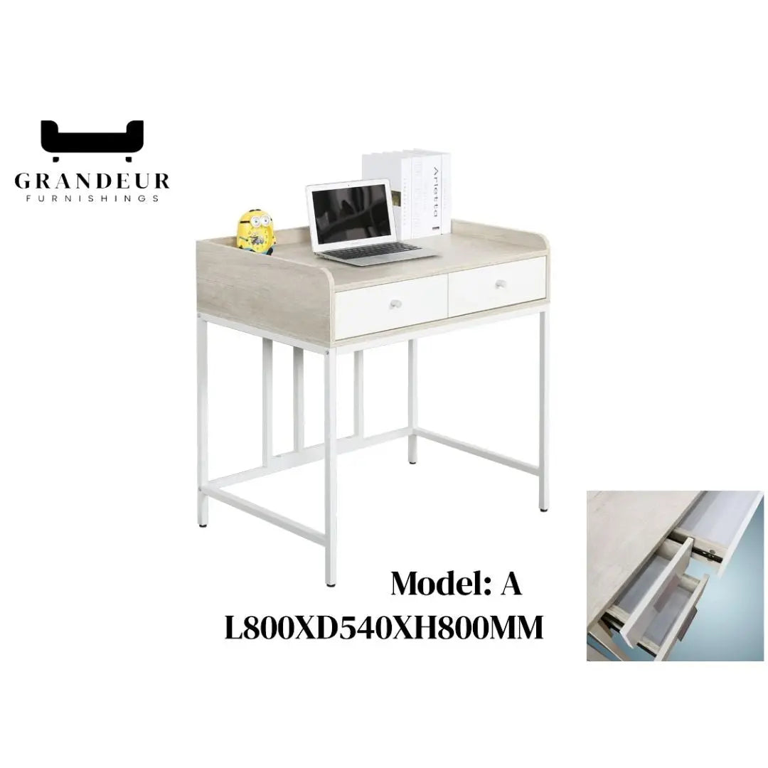Compact and Stylish Study Table for Home Office Use  Multiple Designs & Sizes Grandeur Furnishings