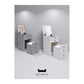 Space Saving Dressing Table Set with Soft-Close Mirror Top & Storage Stool Grandeur Furnishings