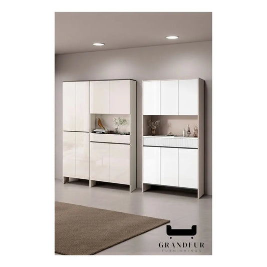 Sleek and Spacious Shoe Storage Cabinet - Perfect for Any Interior Design Grandeur Furnishings