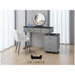 Dressing Table with LED Mirror and Built-in Charger Vanity Set Grandeur Furnishings