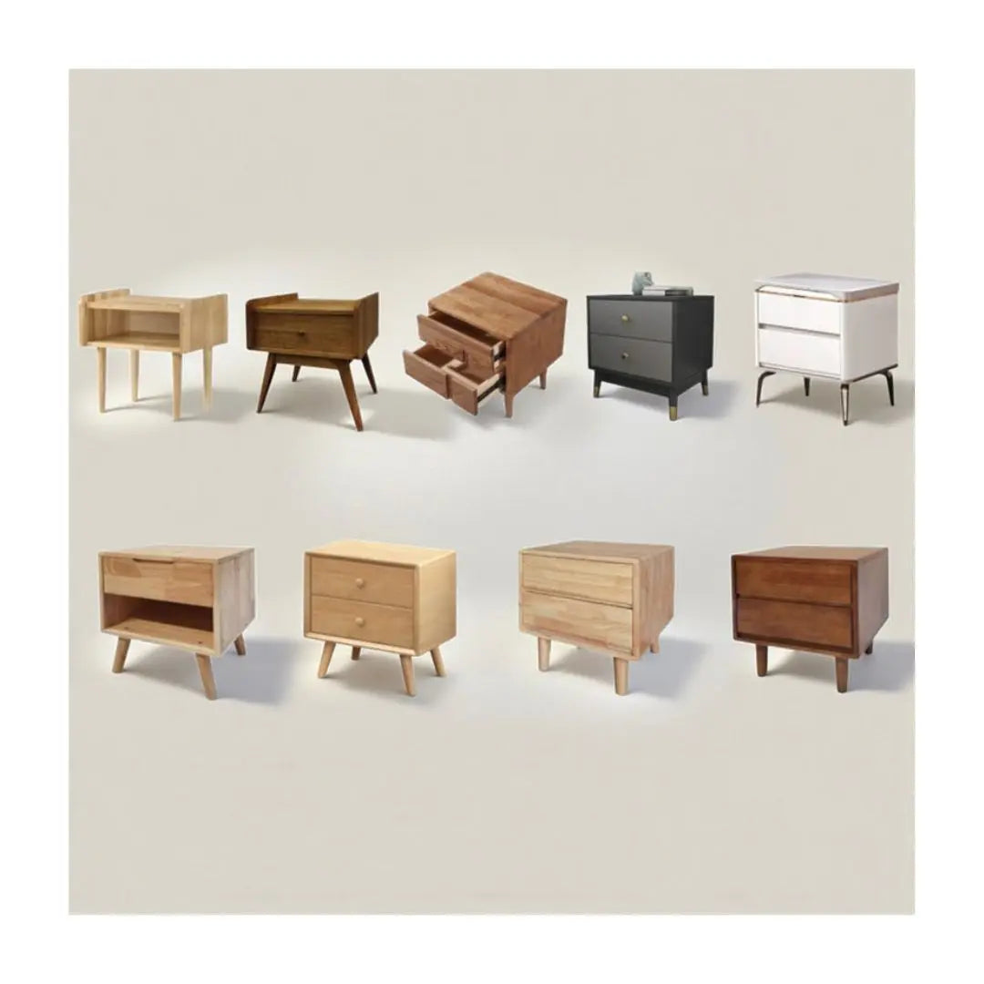 Stylish and Modern Bedroom Side Table Bedside Table Grandeur Furnishings