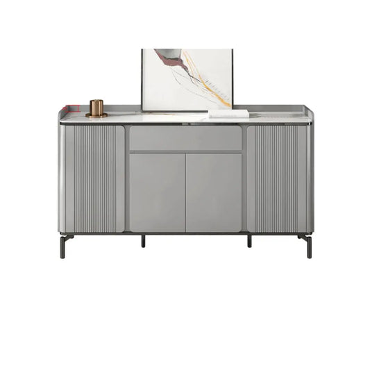 Modern Sintered Stone Top Shoe Cabinet Grandeur Furnishings