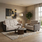 Lusso Modern 1, 2, 3 Seater Sofa | Premium Two-Tone Tufted Couch