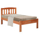 Classic Slatted Wooden Bed Frame Grandeur Furnishings