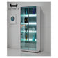 Modern LED Glass Display Cabinet with 5 Shelves Grandeur Furnishings