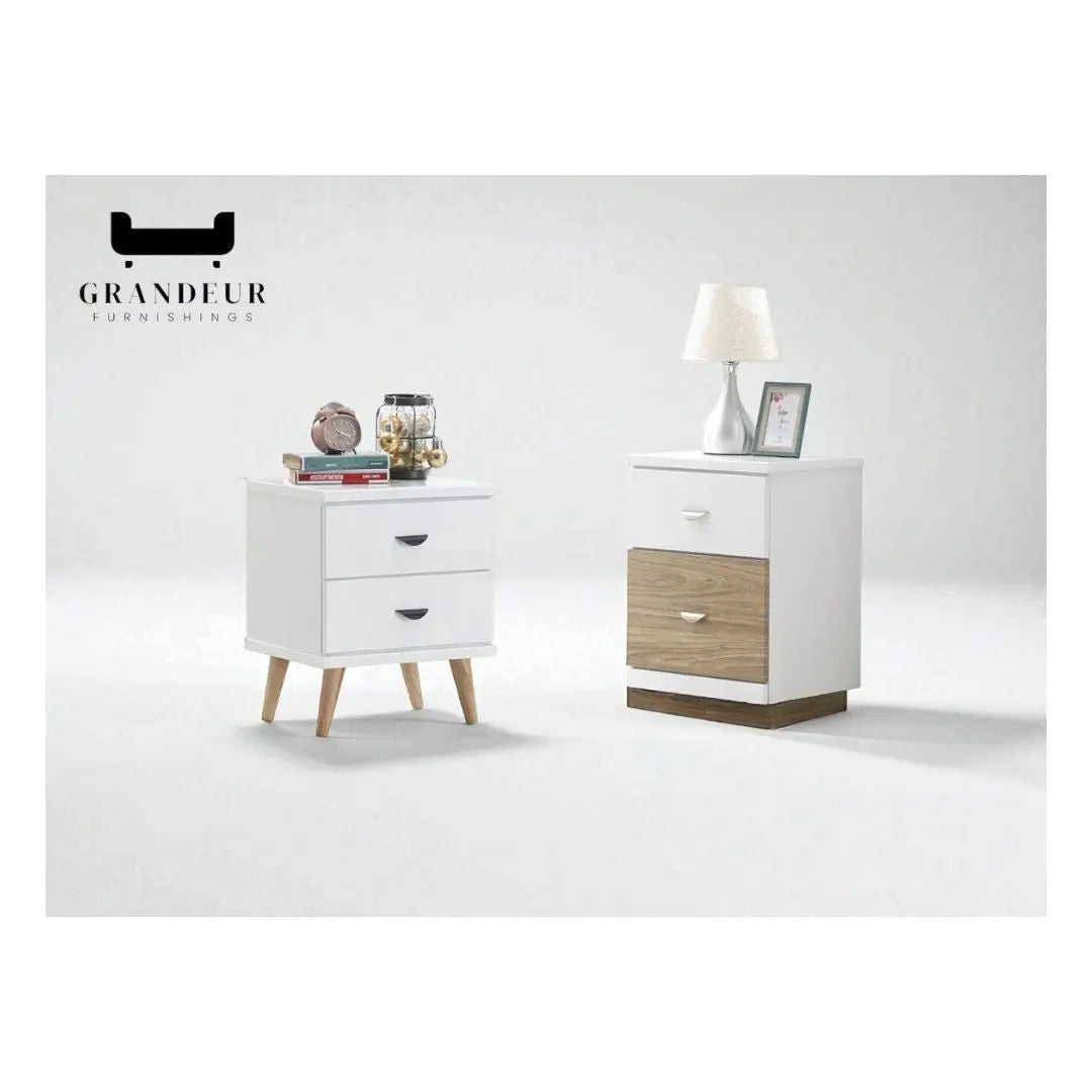 Contemporary Bed Side Table Grandeur Furnishings