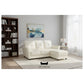 Elegant 3 Seater Sofa with Ottoman Foot Stool Grandeur Furnishings