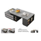 Modern Italian Grey Sintered Stone Coffee Table with 4 Drawers & Storage Grandeur Furnishings
