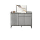 Modern Sintered Stone Top Shoe Cabinet Grandeur Furnishings