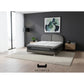 Dreamster Terra Mattress with Oscar Fabric Bedframe Set Grandeur Furnishings