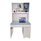 Study Table Desk with Storage and Shelves Grandeur Furnishings