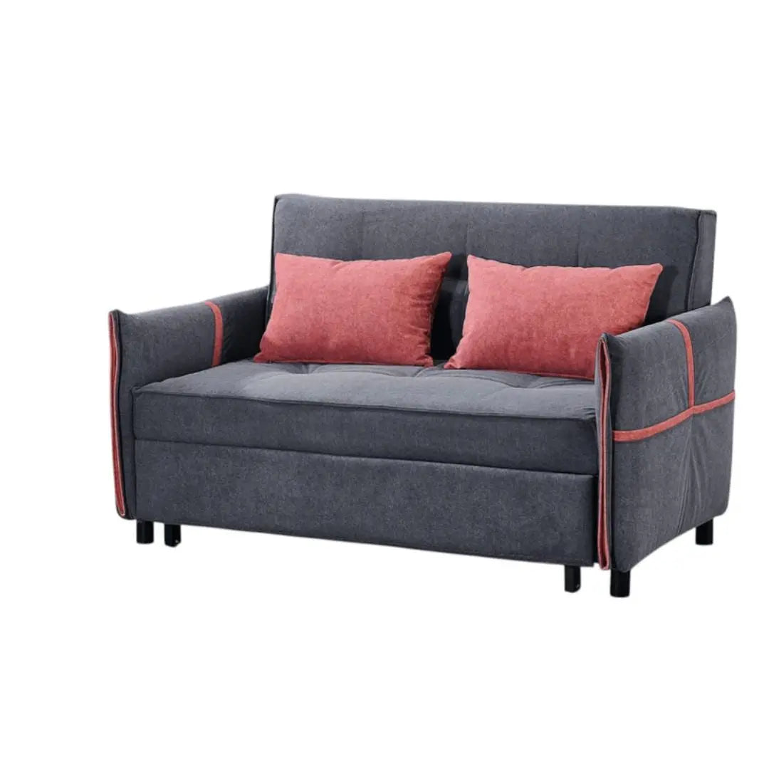 Pet-Friendly Fabric Sofa Bed – Available in Blue & Charcoal Grey Grandeur Furnishings