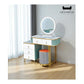 Vanity Table with LED Mirror & Sintered Stone Top Dressing Table 3 Colours Grandeur Furnishings