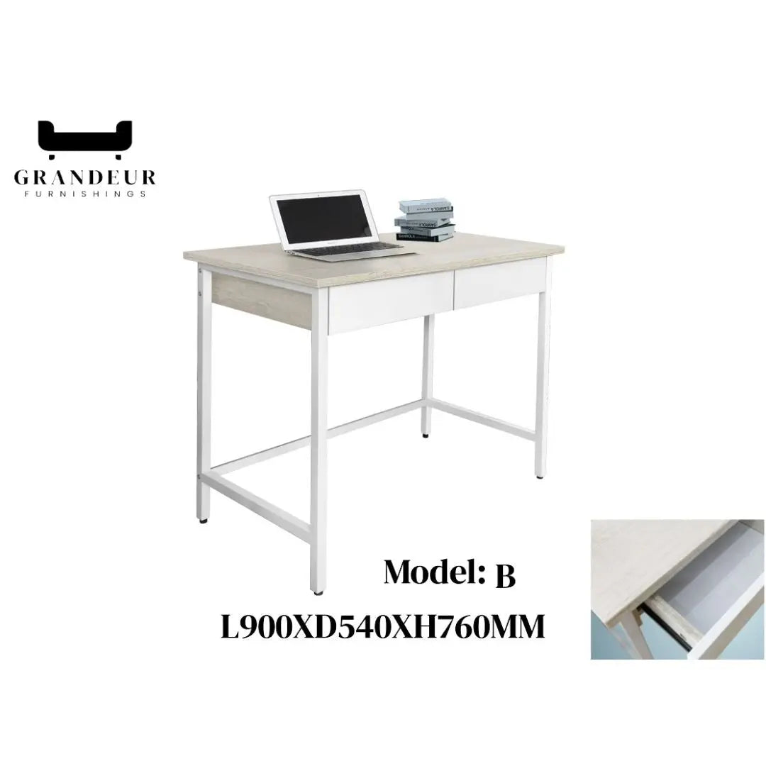 Compact and Stylish Study Table for Home Office Use  Multiple Designs & Sizes Grandeur Furnishings