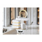 Sleek Modern Vanity Desk with LED Lights Dressing Table Set Grandeur Furnishings