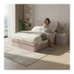 Modern Upholstered Microfiber Storage Bed Frame  – Single, Super Single, Queen & King | Pet-Friendly Grandeur Furnishings