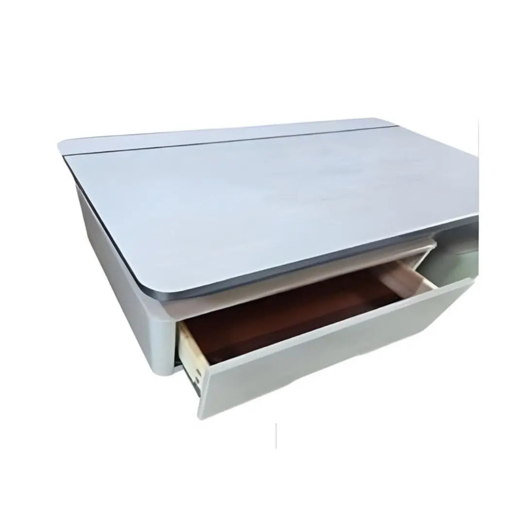 Multifunctional Extendable Coffee Table with Storage and Glossy Finish Grandeur Furnishings