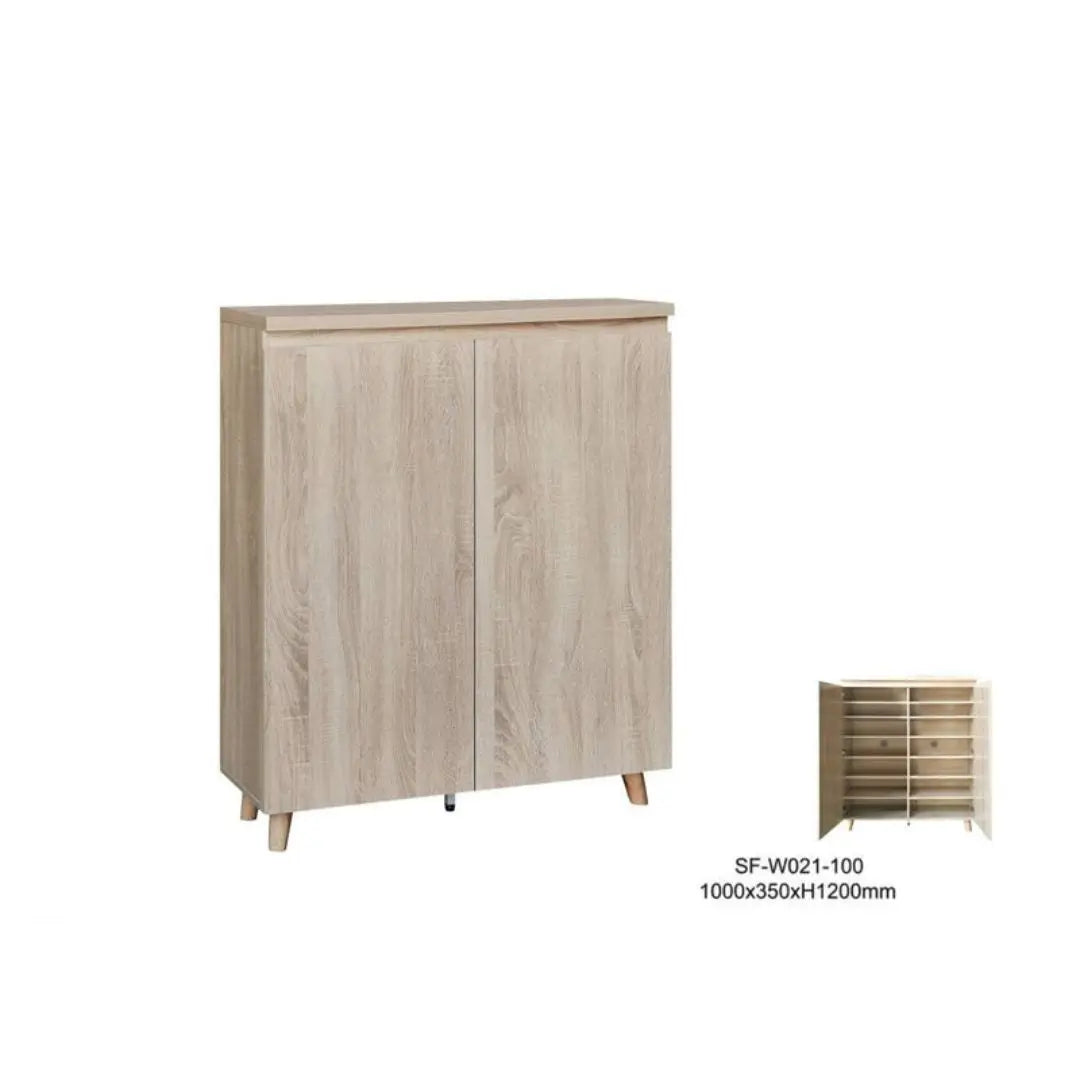 Stylish and Space-Saving Shoe Cabinet in Various Sizes Grandeur Furnishings