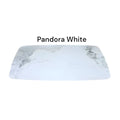Pandora White stone-patterned tabletop sample