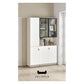 Modern Modular Book Cabinet & Office Storage Bookcase | Lockable Doors & Adjustable Shelves Grandeur Furnishings