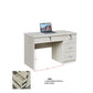 White Wash Study Table with Spacious Drawers - Two Sizes Available Grandeur Furnishings