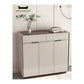 Shoe Cabinet with Wood Veneer Top Grandeur Furnishings