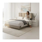 Divan Bed Frame with Mattress Set – Single, Super Single, Queen & King | Upholstered Fabric Grandeur Furnishings