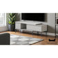 TV Console & Coffee Table Set – Gloss White or Gloss Grey Finish with Sintered Stone Top Grandeur Furnishings